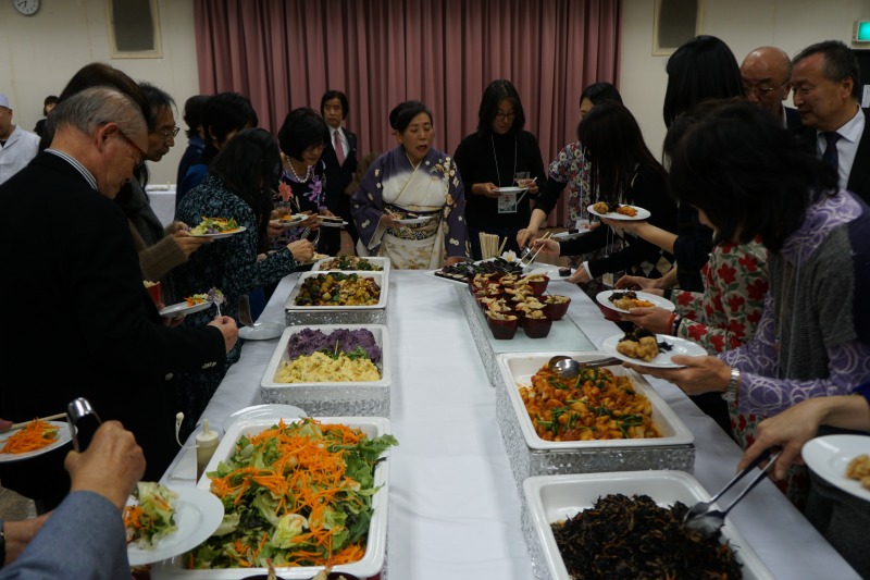 「第20回JPHMAコングレス記念大会海外来賓歓迎・参加者懇親パーティー」会食

